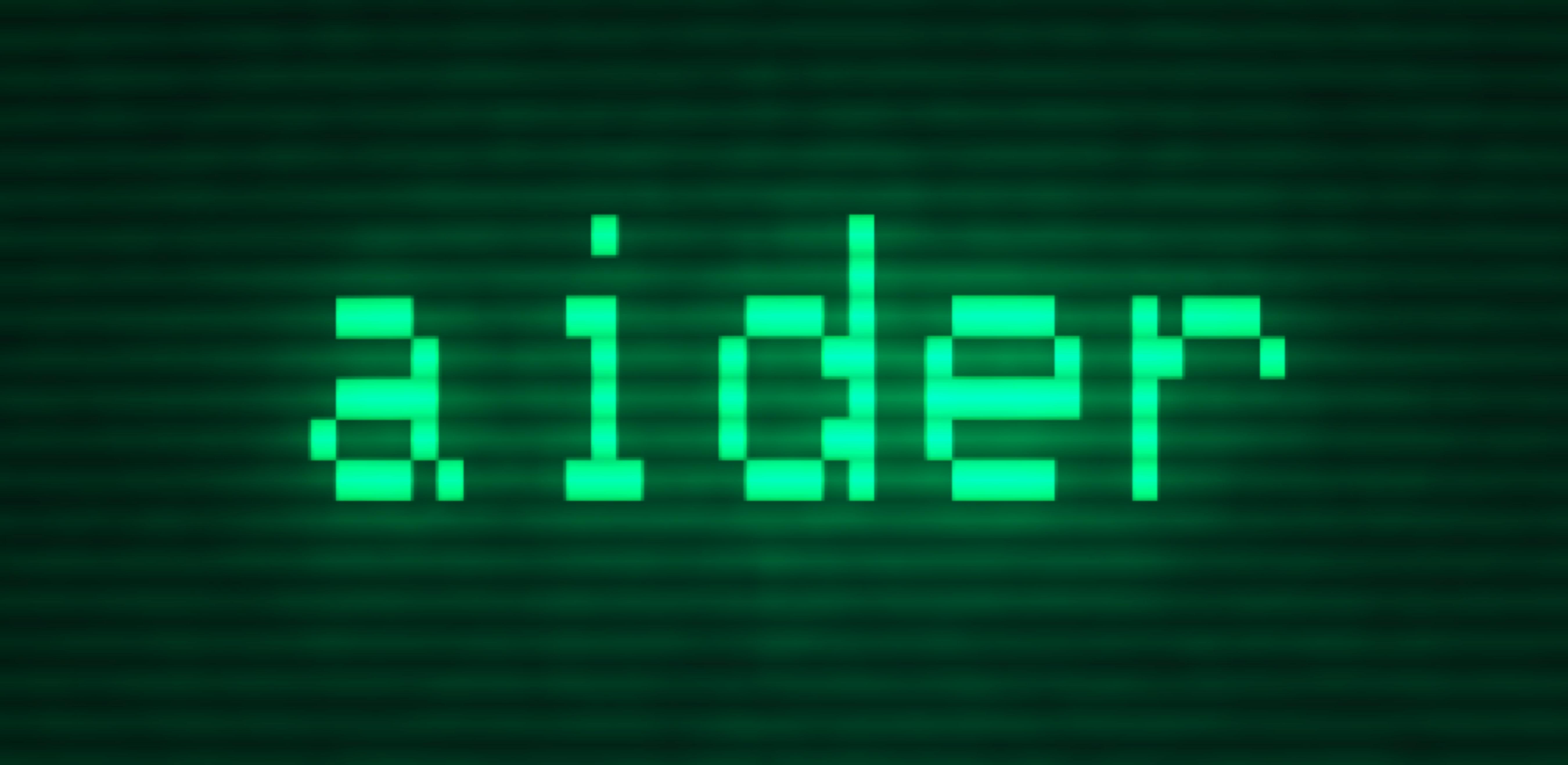 图1 Aider 官方终端界面主视觉(官网素材)