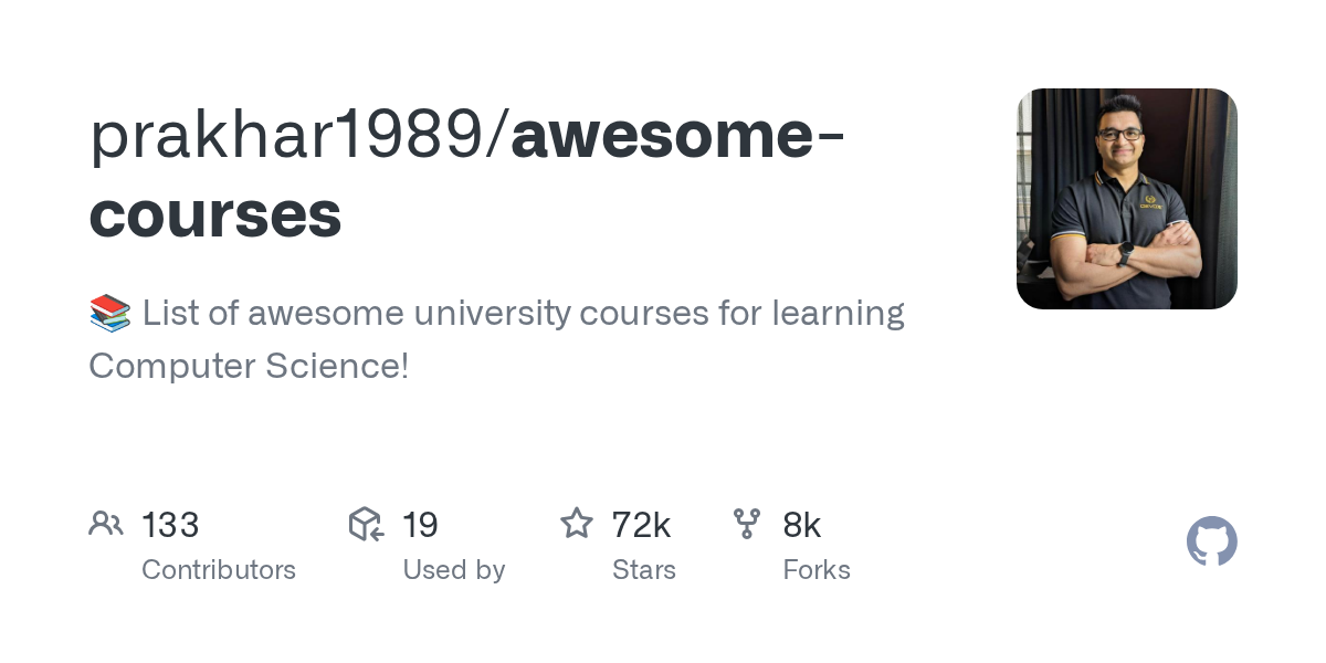 awesome-courses 官方预览图