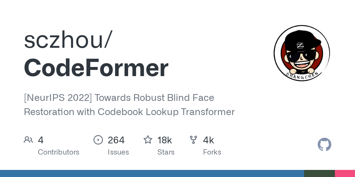 CodeFormer 官方预览图