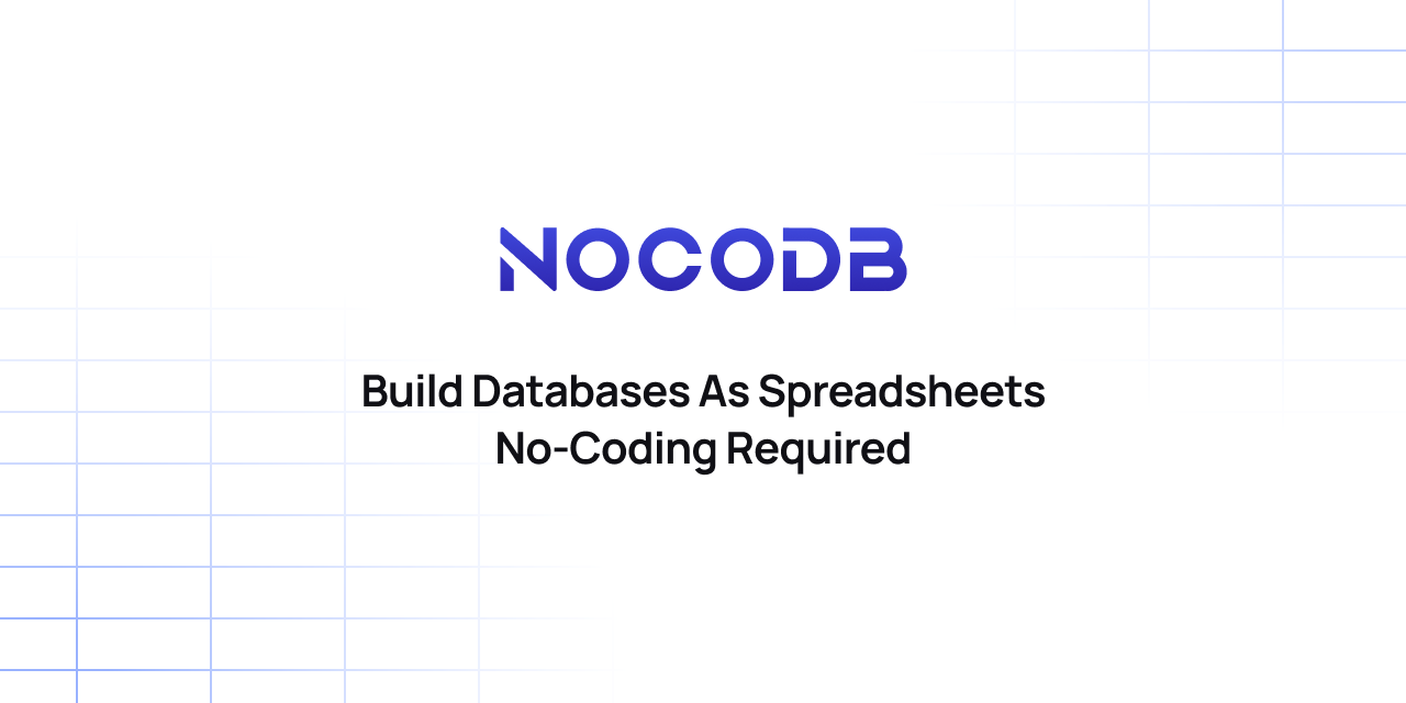 nocodb 官方预览图