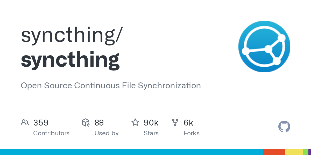 Syncthing 仓库封面