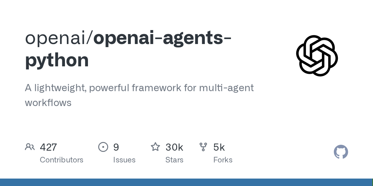 OpenAI Agents SDK