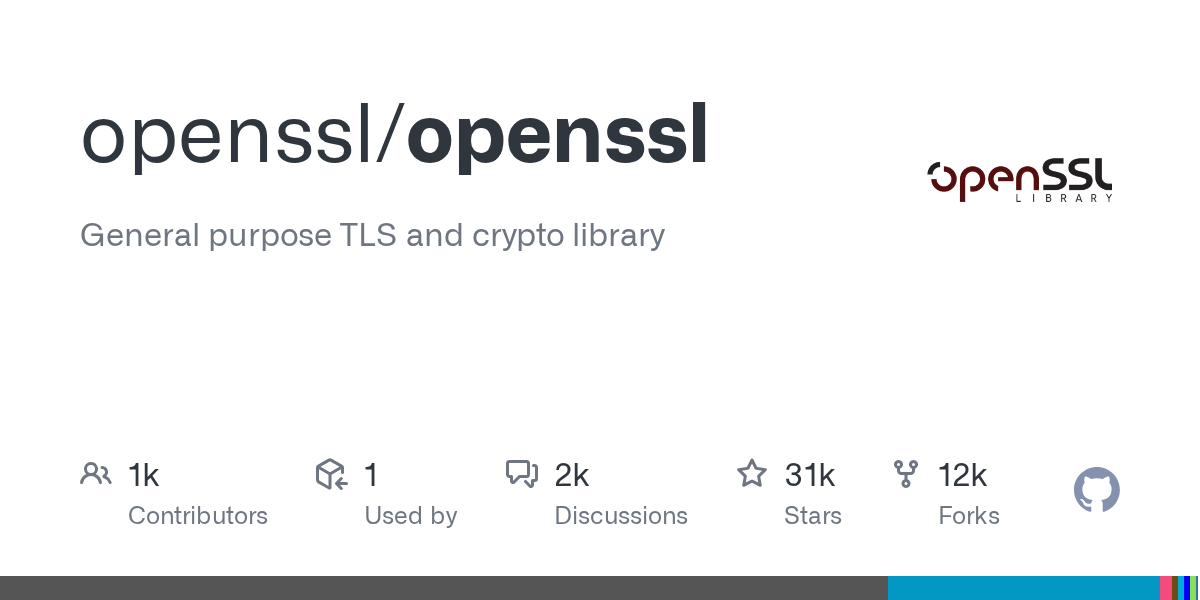 OpenSSL 项目官方图