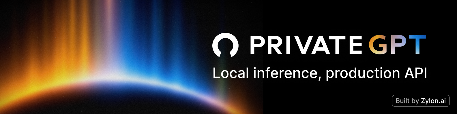 PrivateGPT 官方 Banner