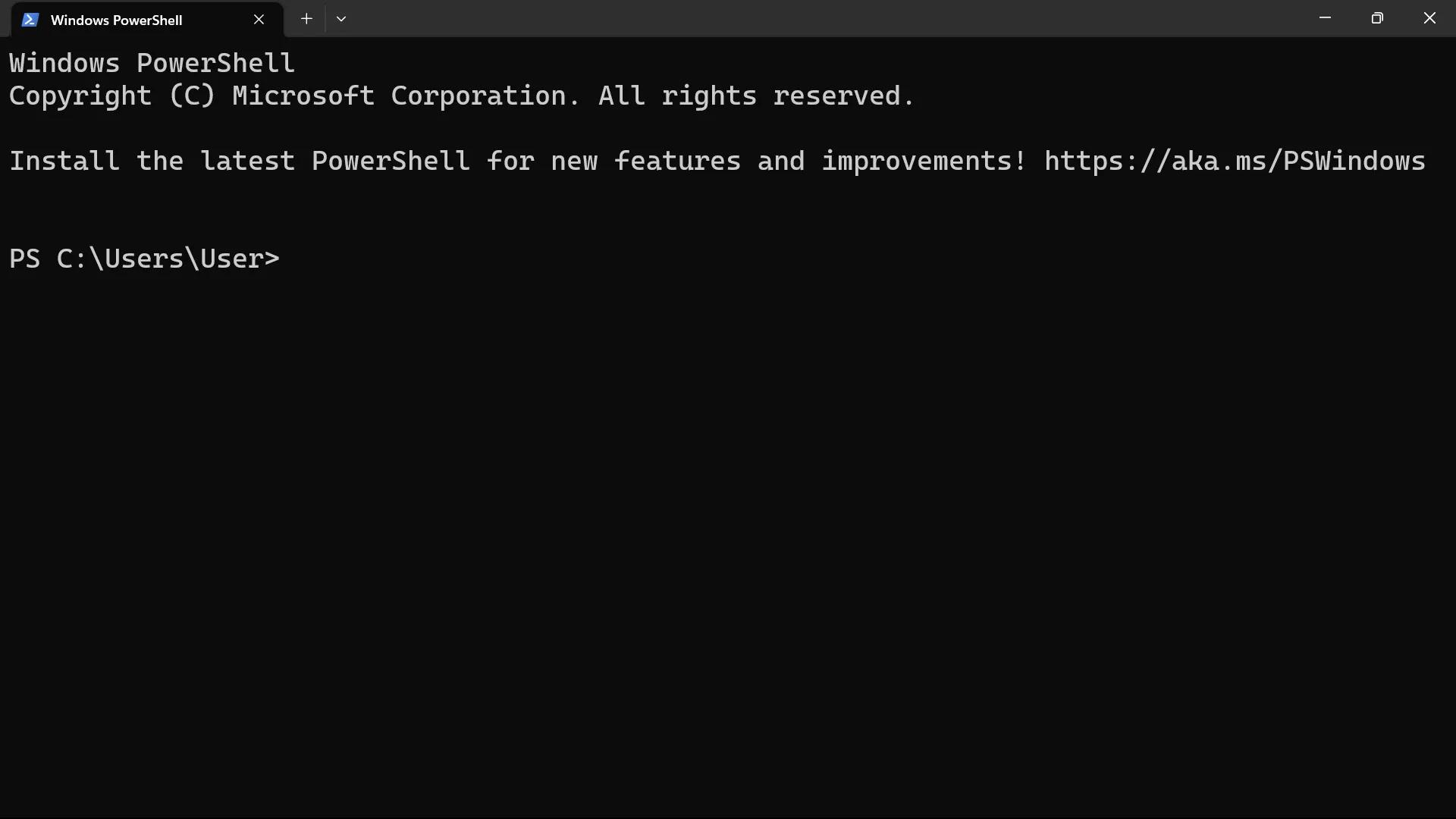PowerShell 命令行界面