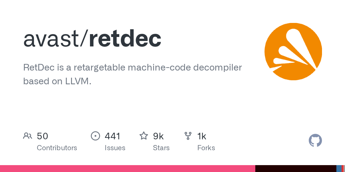 RetDec：基于 LLVM 的可重定向机器码反编译器安装与使用指南 的封面