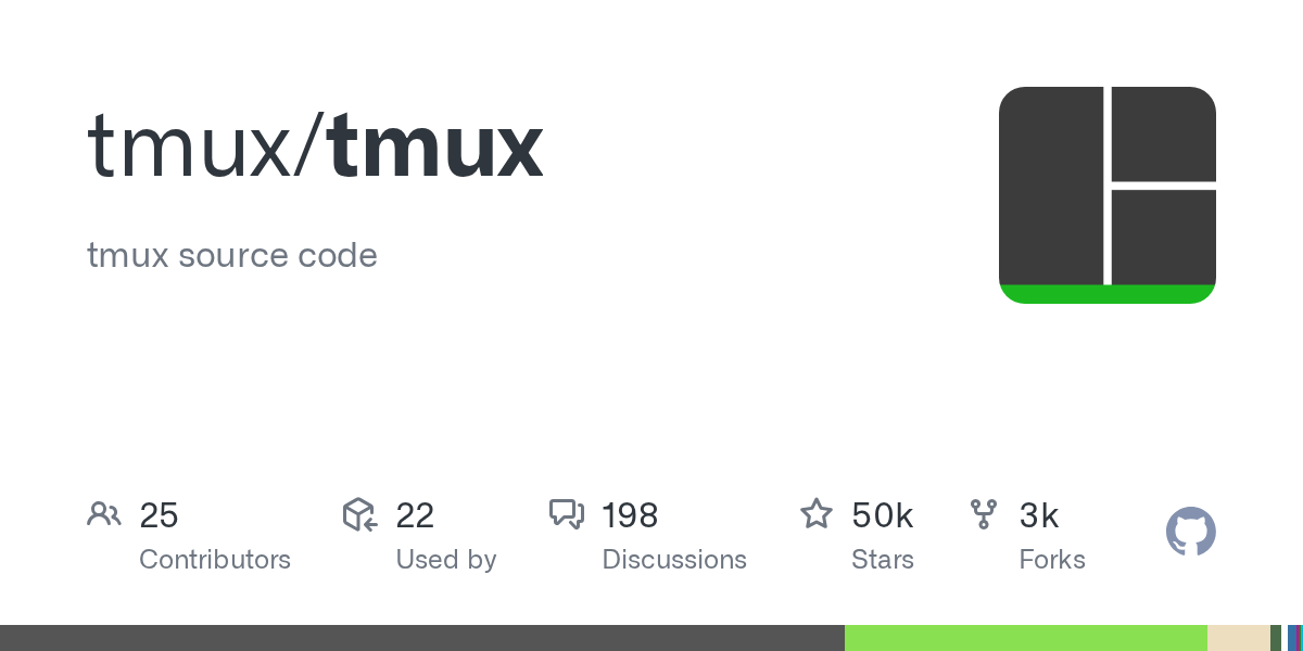 tmux 项目官方图
