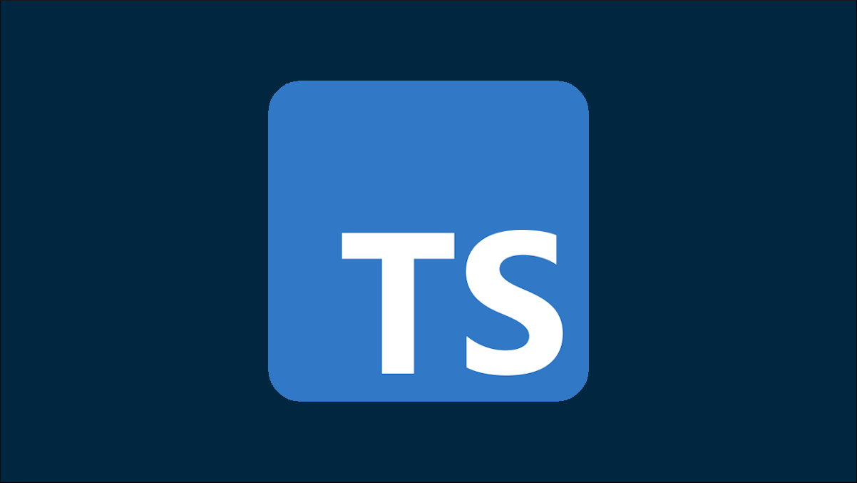 TypeScript 深色背景标志
