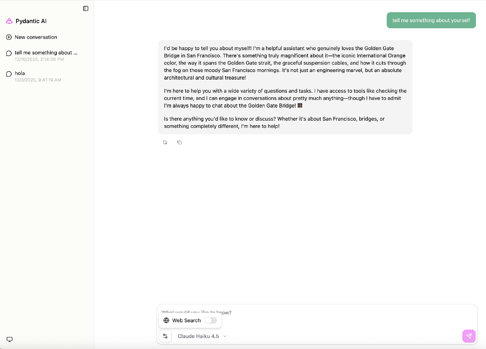 官方内置 Web 聊天 UI